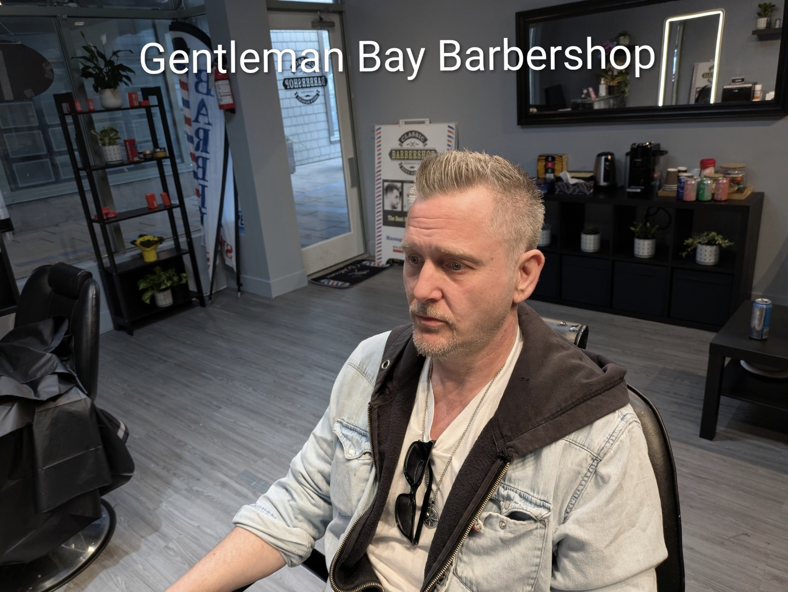 Barber haircut result